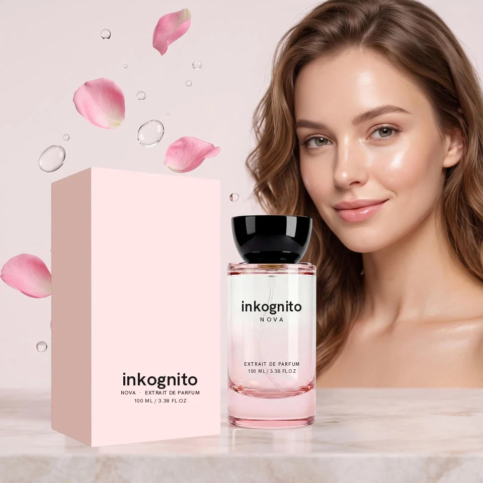 Woman with Inkognito Nova perfume